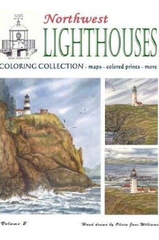 Cover of Northwest Lighthouse Coloring Collection - Vol. 2