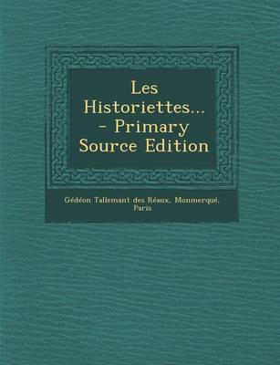 Book cover for Les Historiettes...