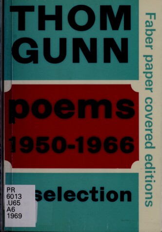 Book cover for Poems, 1950-66