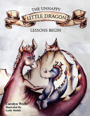 Book cover for The Unhappy Little Dragon