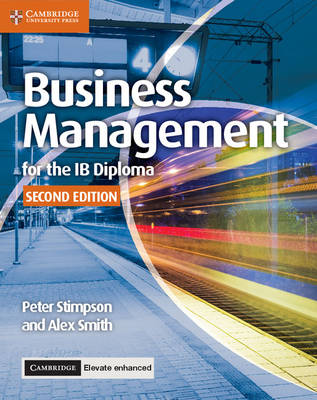 Book cover for Business Management for the IB Diploma Coursebook with Cambridge Elevate Enhanced Edition (2 Years)