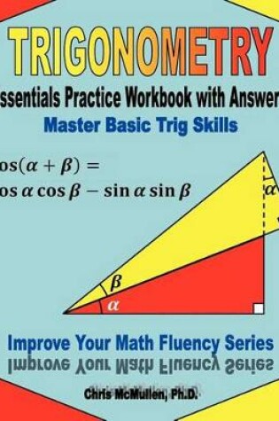 Cover of Trigonometry Essentials Practice Workbook with Answers