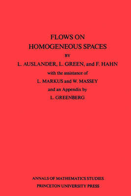 Cover of Flows on Homogeneous Spaces. (AM-53)