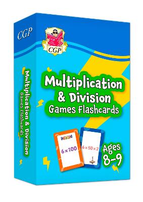 Book cover for New Multiplication & Division Games Flashcards for Ages 8-9 (Year 4)