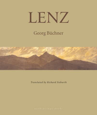 Book cover for Lenz