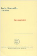 Book cover for Interpretation