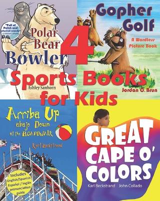 Cover of 4 Sports Books for Kids