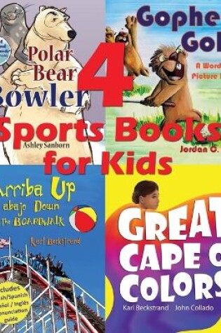 Cover of 4 Sports Books for Kids