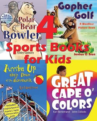 Cover of 4 Sports Books for Kids