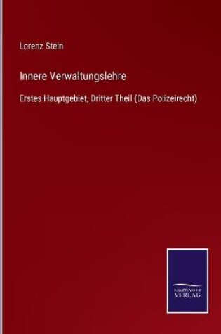 Cover of Innere Verwaltungslehre