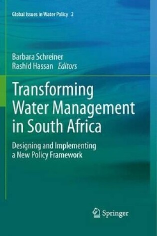 Cover of Transforming Water Management in South Africa