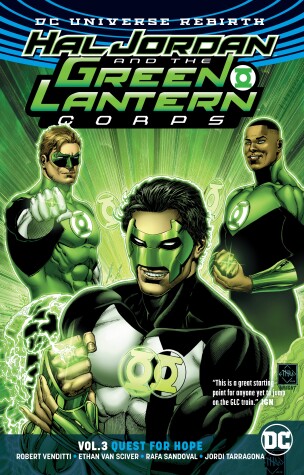 Book cover for Hal Jordan and the Green Lantern Corps Vol. 3: Quest for Hope (Rebirth)