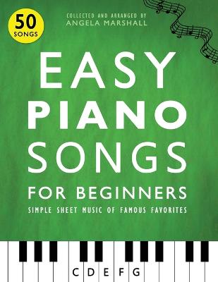 Book cover for Easy Piano Songs for Beginners