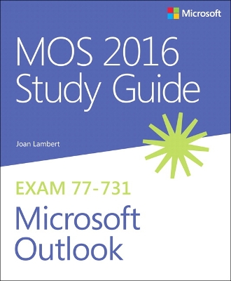 Book cover for MOS 2016 Study Guide for Microsoft Outlook