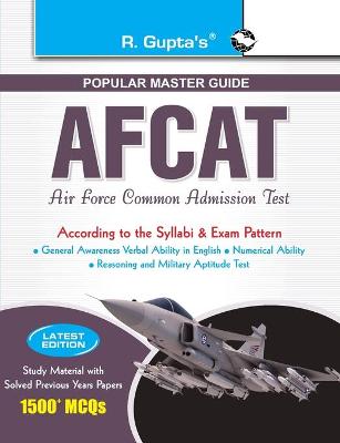 Cover of AFCAT for Flying and Technical Branch