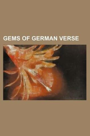 Cover of Gems of German Verse