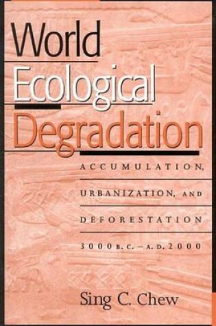 Cover of World Ecological Degradation