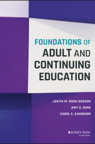 Cover of Foundations of Adult and Continuing Education