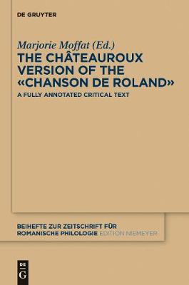 Cover of The Chateauroux Version of the "Chanson de Roland"