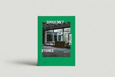 Book cover for SHOULDN'T THROW STONES