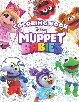Book cover for Muppet Babies Coloring Book
