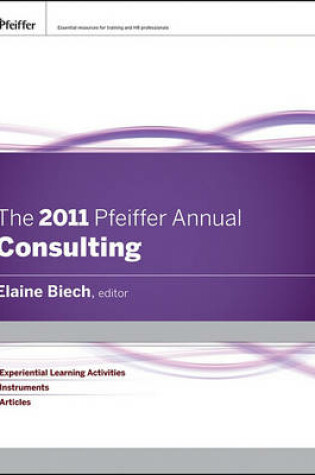 Cover of The 2011 Pfeiffer Annual