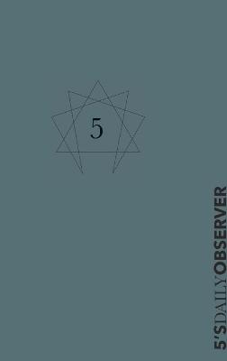 Book cover for Enneagram 5 DAILY OBSERVER Planner