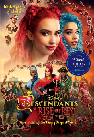 Book cover for Descendants: The Rise of Red Junior Novel