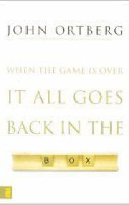 Book cover for When the Game is Over, it All Goes Back in the Box