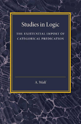 Book cover for The Existential Import of Categorical Predication