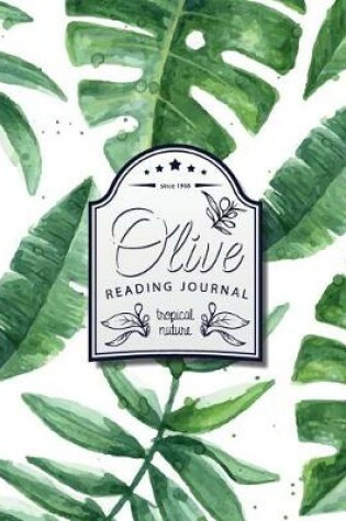 Cover of Olive Reading Journal