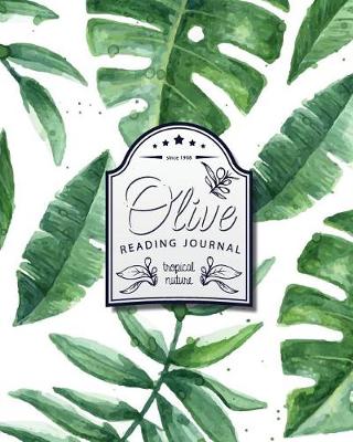 Book cover for Olive Reading Journal