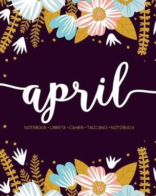 Book cover for April