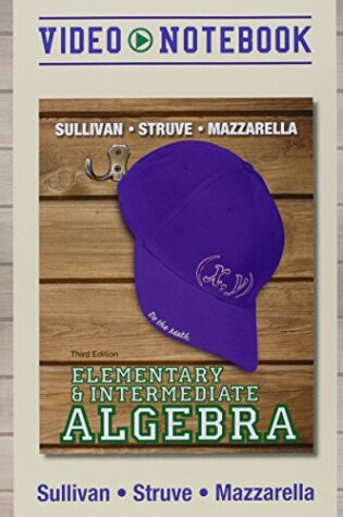 Cover of Video Notebook for Elementary & Intermediate Algebra