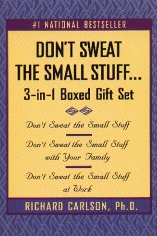 Cover of Don't Sweat the Small Stuff 3-In-1 Boxed Gift Set