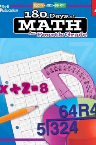 Cover of 180 Days of Math for Fourth Grade