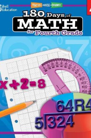 Cover of 180 Days of Math for Fourth Grade