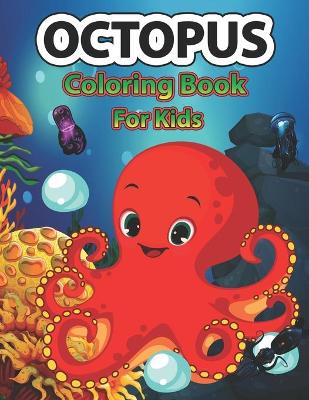 Book cover for Octopus coloring book for kids