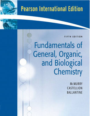 Book cover for Fundamentals of General, Organic, and Biological Chemistry