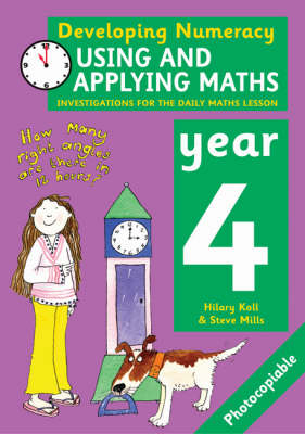 Book cover for Using and Applying Maths: Year 4
