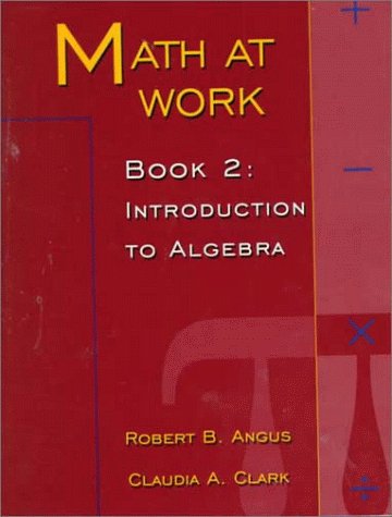 Book cover for Math at Work