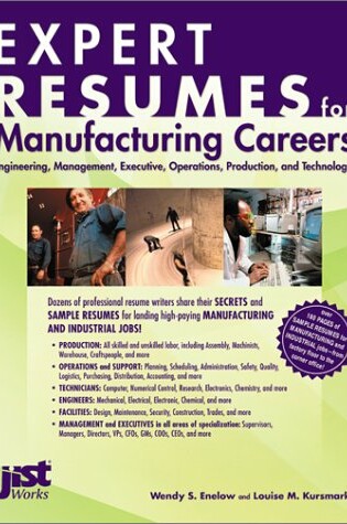 Cover of Expert Resume Manufac Indust P