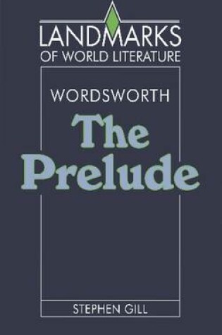 Cover of Wordsworth: The Prelude
