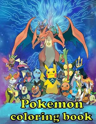 Book cover for Pokemon Coloring Book