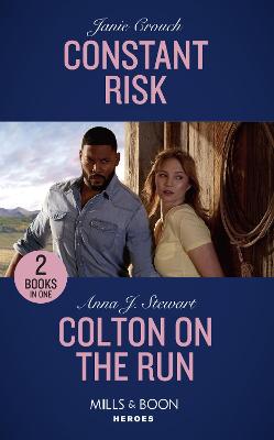 Book cover for Constant Risk / Colton On The Run