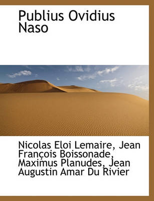 Book cover for Publius Ovidius Naso