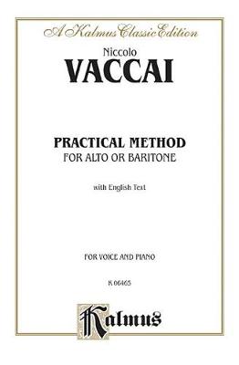 Cover of Practical Italian Vocal Method (Marzials)