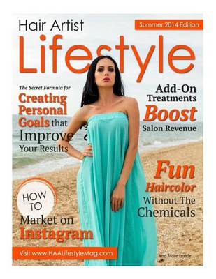 Book cover for Hair Artist Lifestyle Magazine