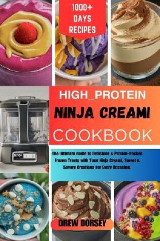 Cover of High-Protein Ninja Creami Cookbook