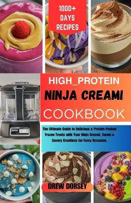 Book cover for High-Protein Ninja Creami Cookbook